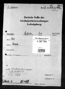 Rozstrzelania pojedyncze i masowe w Kownie, Dyneburgu, Rzeżycy i Mińsku (1941) oraz w Kijowie (1942/43) przez członków Einsatzkommando 1b i kijowskiego biura KdS. T. 4