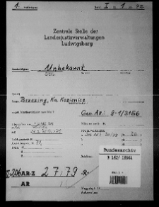 Erschießung von zwei polnischen Zivilisten am 13.6.1944 in Antoniokowa, Kreis Zwolen, und sechs polnischen Zivilisten, darunter fünf Juden, am 10.8.1944 in Brzeziny, Kreis Kozienice, durch Angehörige des Gendarmeriepostens Siczki