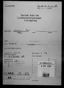 Nieustalone zabójstwo popełnione przez pracownika kopalni węgla kamiennego w Limbach-Oberfrohna w latach 1944-1945 (weryfikacja UNWCC lub CROWCASS)