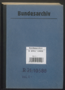 Staats- und Universitätsbibliothek Posen. -Personalangelegenheiten der beamteten Mitarbeiter (auch Baltendeutsche), vor allem Anstellung, Beförderung und Abkommandierung