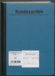 Abwicklungsstelle des Regiments (Stab) in Stuttgart.-Abwicklungsangelegenheiten. Bd. 2